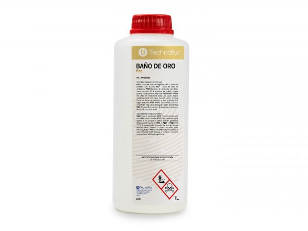 TECHNOFLUX -BAÑO DE ORO FINO 1 Li